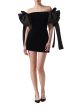 Carolina Herrera Off Shoulder Mini Dress on Sale