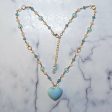 Heart Macaron Necklace Hot on Sale