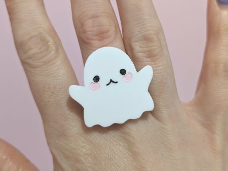 Hug Me Please Ghost Ring Hot on Sale