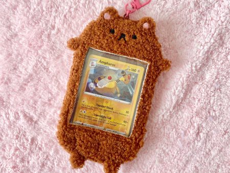 Bear Photocard Holder - Brown on Sale