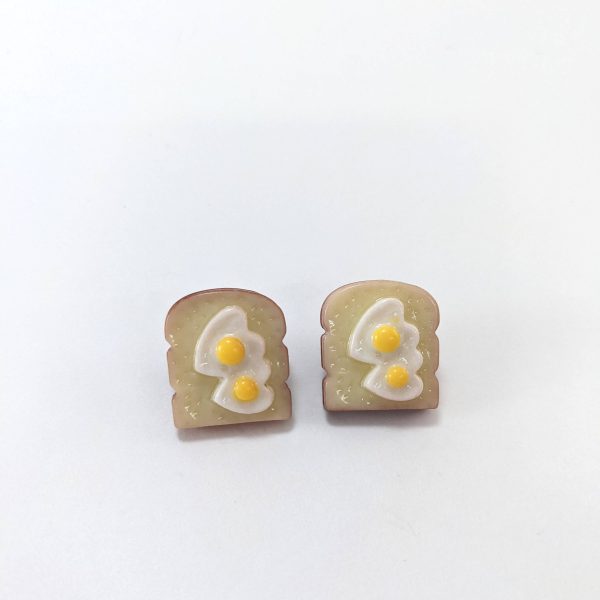 I Love Egg Earrings Sale