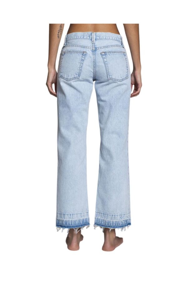 Askk Low rise straight jean on Sale