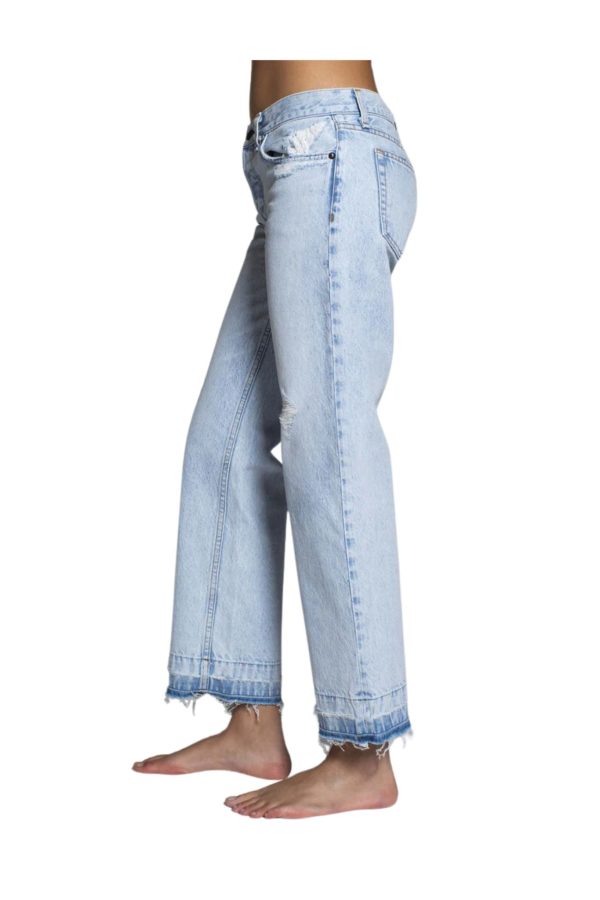 Askk Low rise straight jean on Sale