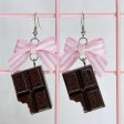 Milk Chocolate Earrings (6 Colors) For Cheap