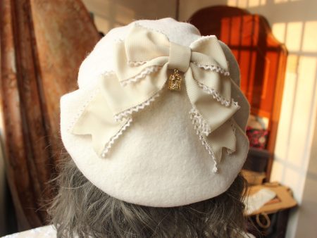 Birdcage Ribbon Beret on Sale