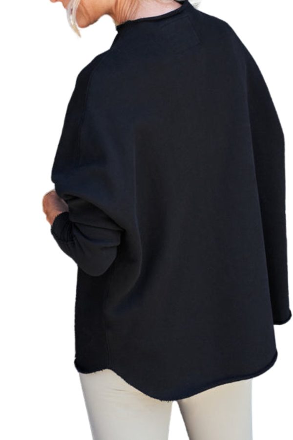 Frank & Eileen Effie L S Funnel Neck Capelet Fashion