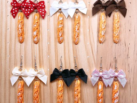 Baguette Earrings (6 Colors) For Discount