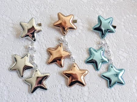 2-Way Large Star Clips (3 Colors) Fashion