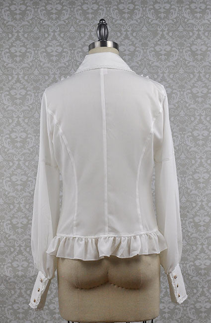 High Peter Pan Collar Blouse (3 Colors) Online Sale