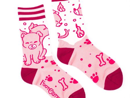 Cute Cerberus Crew Socks For Cheap