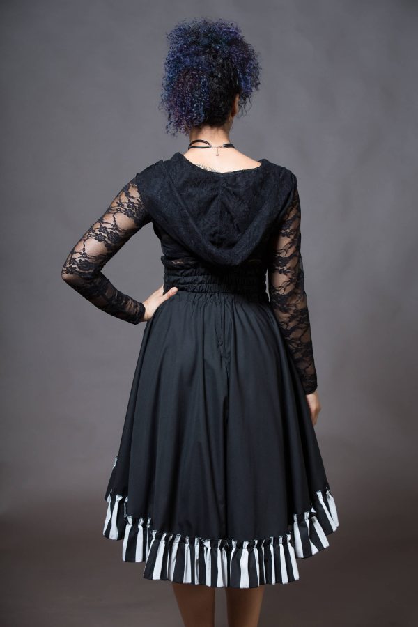 Gothic Circus High Waisted Skirt Discount