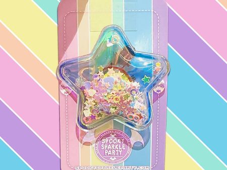 Iridescent Star Shaker 2-Way Clip For Cheap