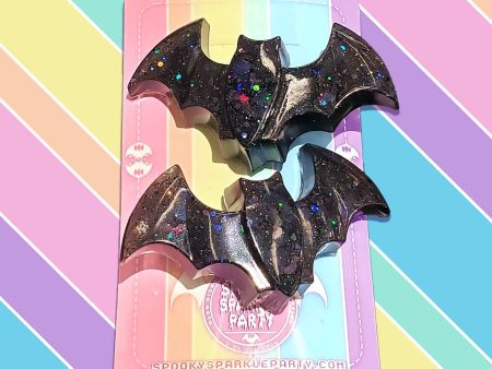 Bat Hairclips 2-pack Online Hot Sale