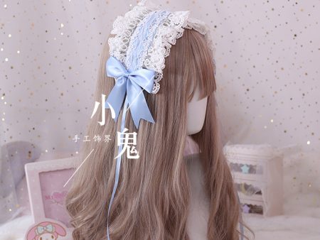 Eros Lace Rectangle Headdress Discount