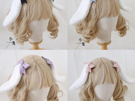 Sweet Lop Rabbit Ear Hair Clips Supply