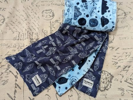 Space Cadet Reversible Scarf For Discount